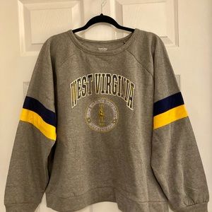 WVU West Virginia University Mountaineers, Women’s 2X Sweatshirt. New with tags.